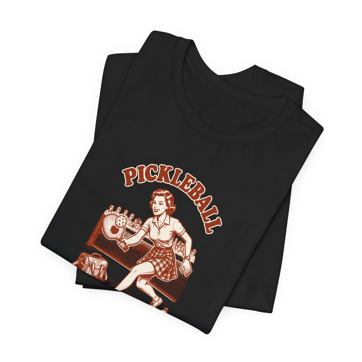 Because Murder Is Wrong - Pickleball Humor T-Shirt