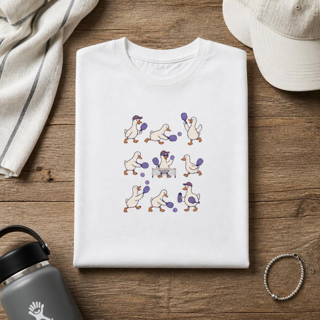Pickleball Ducks T-Shirt