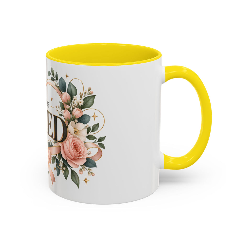 You Are Loved Floral Coffee Mug — 11/15oz Accent Ceramic Mug