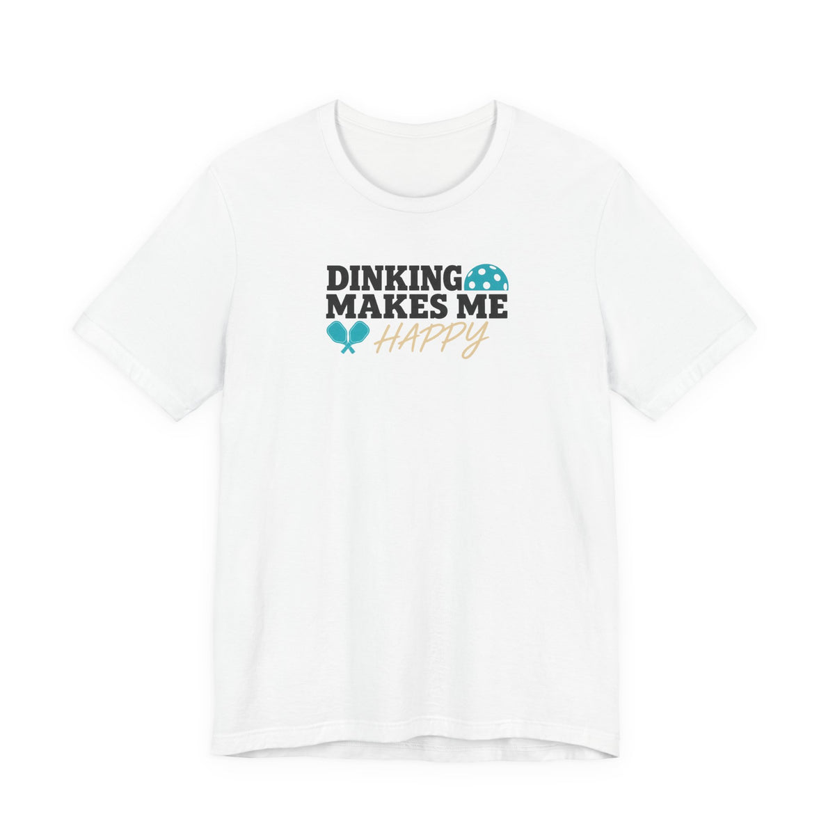 Happy Pickleball - T-Shirt