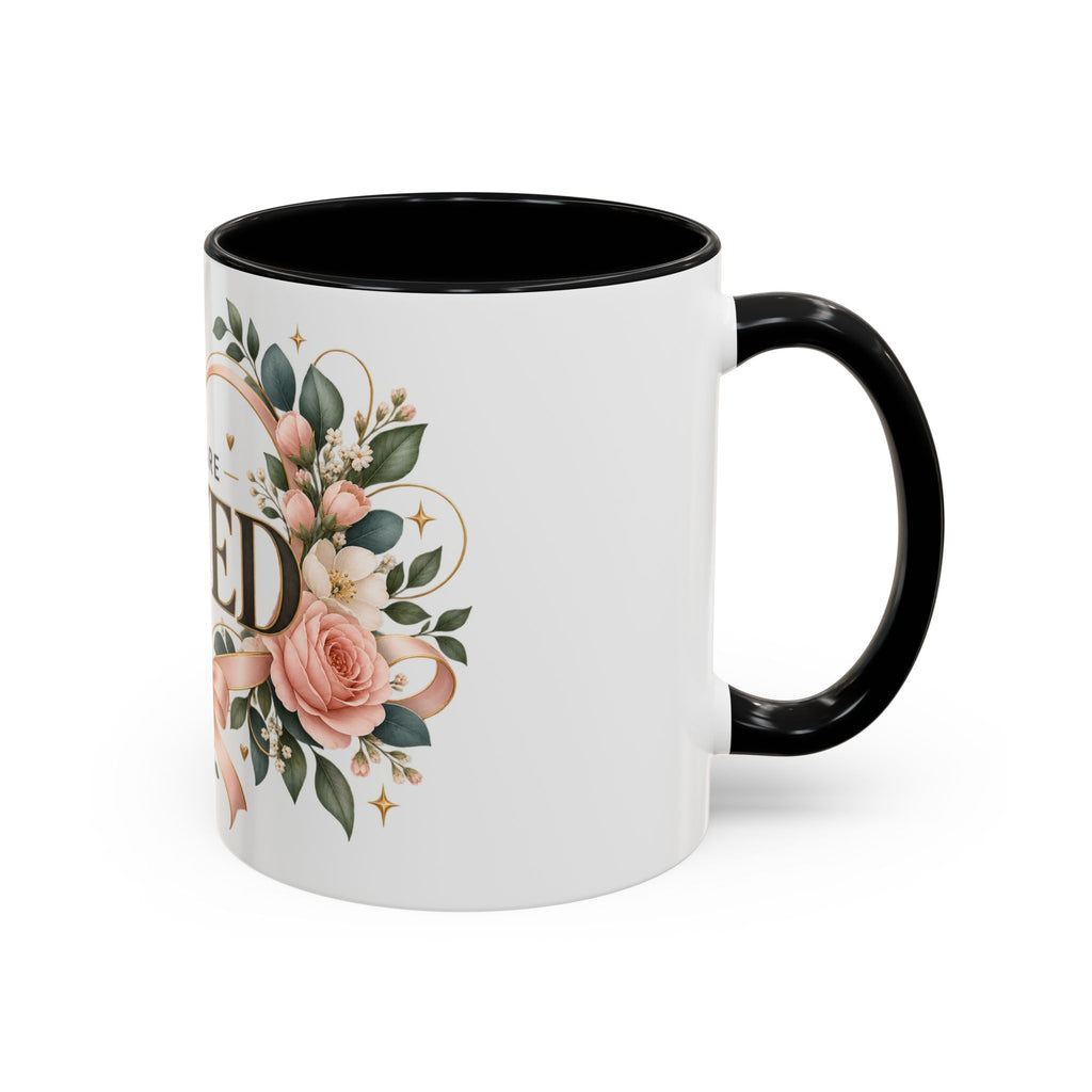 You Are Loved Floral Coffee Mug — 11/15oz Accent Ceramic Mug