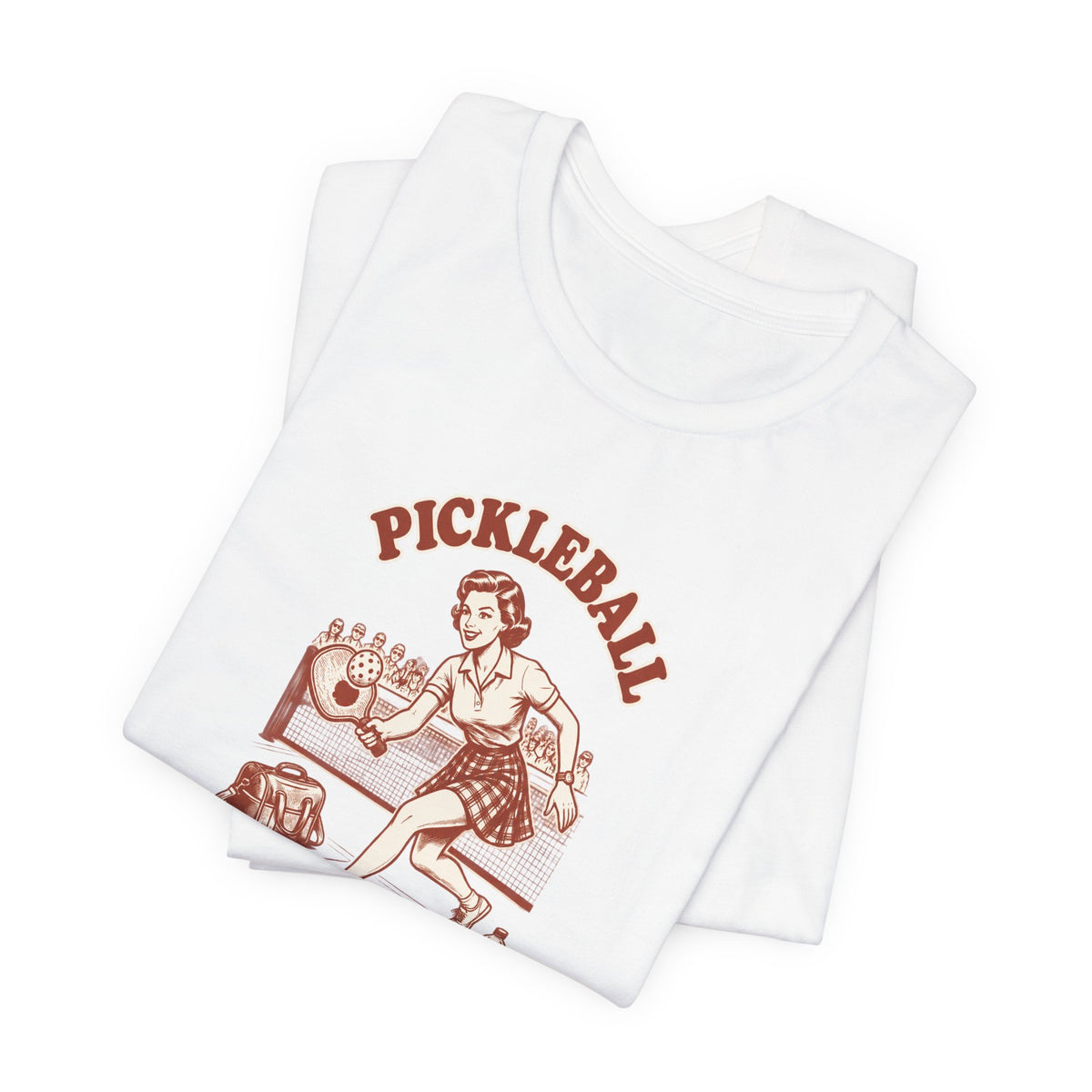 Because Murder Is Wrong - Pickleball Humor T-Shirt